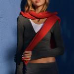 Double V-neck T-shirt